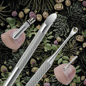 stainless steel cuticle remover pusher <b>nail</b> <b>tool</b> cuticle pusher <b>nail</b> care grooming manicure <b>tool</b> professional manicure <b>tool</b> - Product Image 5
