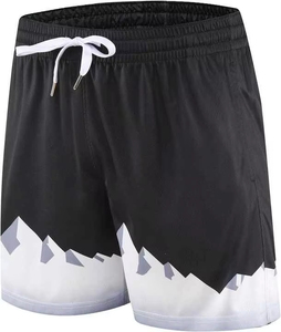 Shorts de basketball à séchage rapide, taille mi-haute, fermeture élastique, personnalisables avec nom d'équipe, prix de gros - Product Image 6