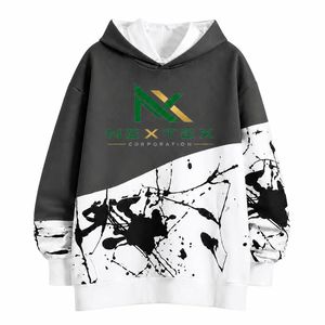 Sudadera con Capucha de Forro Polar de Alta Calidad con Servicio OEM, Logotipo Personalizado, Estampado de Arte Abstracto, Top de Moda para Hombre - Product Image 4