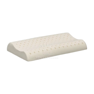 Premium Anti-Dust Mite Non-Toxic Eco-Friendly Geometric/Plant Latex Pillow-Newborn Wave Neck Support Polyester/Cotton New - Product Image 5
