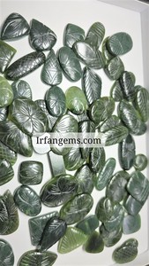 100%Natural Nephrite Jade Wholesale Price Cabochon Lot Handmade Mix Shape Size Nephrite Jade Jewelry Making Stone Nephrite Jade - Product Image 2
