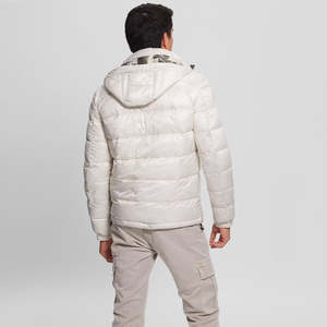 Veste d'hiver personnalisée de haute qualité, designs sur mesure, vente en gros OEM, veste matelassée imperméable pour hommes - Product Image 4