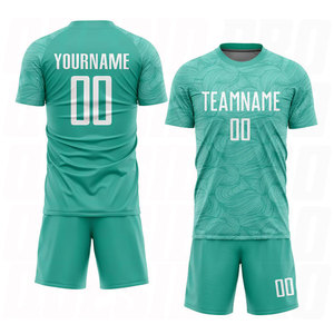Uniforme de Fútbol Sublimado Blanco Premium, Ligero, Transpirable y Personalizable para Equipos, Entrenamientos y Partidos - Product Image 2