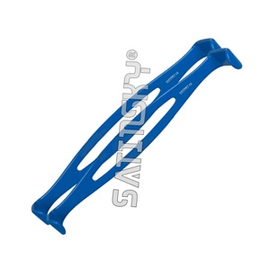 Ensemble de spéculums vaginaux en acier inoxydable 3 Graves LLETZ LEEP avec revêtement bleu, instruments gynécologiques pour électrocautérisation, électrochirurgie médicale - Product Image 4