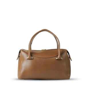 Bolso de mano informal de cuero genuino para mujer con cierre de cremallera |   Bolsa de Hombro Portátil Impermeable de Primera Calidad - Product Image 2