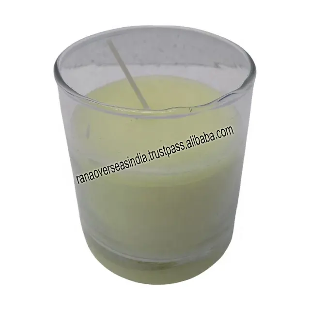Großhandel individuelles Logo klares Glas Kerze-Glas Weihnachten Aromatherapie duftende Soja-Wachs-Kerze-Glas mit Schachtel