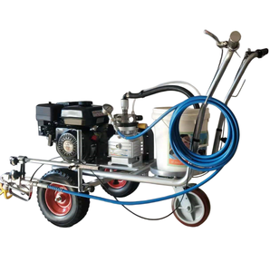 <b>Gasoline</b> Engine Road Marking Machine Ride on Hand Push Traffic Line Painting Machine with Paint Stripping Factory Price - Product Image 1