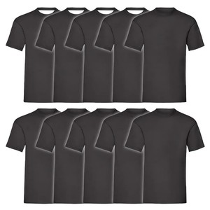 เสื้อยืดคอกลมผ้าฝ้าย 100% สำหรับทุกเพศ ขายส่ง น้ำหนัก 180 กรัม ปักโลโก้ตามสั่ง และสกรีนลายด้วยความร้อน เสื้อลำลองใส่สบายสำหรับฤดูร้อน - Product Image 4