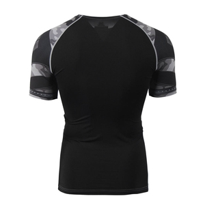 Custom MMA <b>Compression</b> <b>Shirt</b> Manufacturer High-Quality Sublimation Printing MMA Rash Guards Fitness Wear Gym Wholesale Quality - Product Image 6