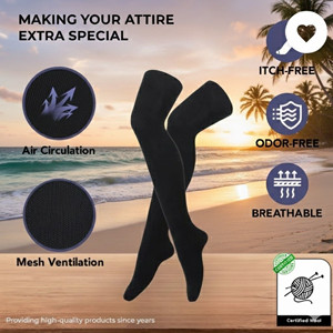 Premium Quality High Knee Women Socks - Product Image 3