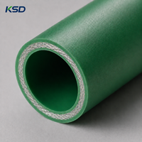 Tuyau en PPR à fibres de verre de qualité supérieure, blanc et vert, tailles 20-110 mm, certifié ISO CE, résistant aux chocs, pour la rénovation moderne des maisons
