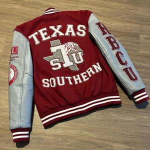 Veste universitaire à prix réduits – Veste Letterman personnalisée |   Vêtements d'extérieur pour équipes de football et de basketball - Product Image 2