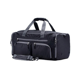 Unisex Oxford Gym Duffel Bag with <b>Adjustable</b> <b>Strap</b> Zipper Closure 30-40L Capacity Casual Sport Bag - Product Image 1