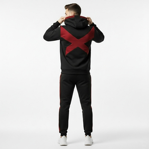 Chándal deportivo para hombre de tela transpirable y elástica de alta calidad, chándal para gimnasio, chándal para correr y fitness en venta. - Product Image 5