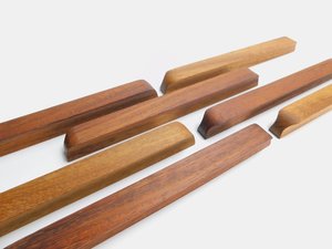 Wooden Cabinet Bar Handles Natural Finish Traditional Furniture Hardware Durable <b>Pulls</b> for Cabinet Doors and <b>Drawers</b> Handles - Product Image 6