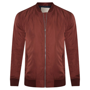 Hot Sale <b>Winter</b> Wear Men's Stand Collar Bomber <b>Jacket</b> with Front Logo Windproof <b>Waterproof</b> Made in Pakistan - Product Image 3