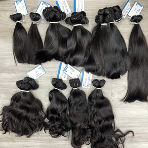 Extensiones de Cabello Natural sin Procesar, Color Natural, Tejido, 100% Cabello Humano Vietnamita, Gran Stock - Product Image 1