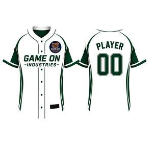 Camisetas de Béisbol para Hombre, Personalizadas al por Mayor, Transpirables, 100% Poliéster, de Alta Calidad, Cosidas, Edición Limitada - Product Image 3