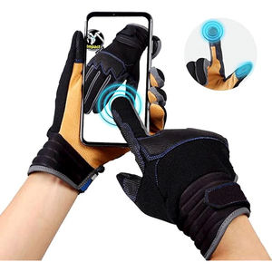 Gants de sécurité professionnels en cuir de haute qualité pour mécaniciens, durables, protection personnelle, options personnalisables, anti-chaleur - Product Image 6