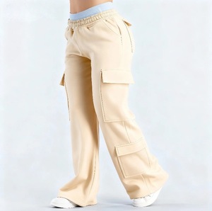 Pantalon de randonnée pour homme OEM, coupe-vent, avec fermeture éclair et poches, pantalon cargo pour homme - Product Image 1