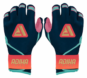 Gants de baseball durables en cuir, gants de frappe de baseball fabriqués directement en usine, gants de frappe de baseball à doigts complets, vente en gros de gants - Product Image 1