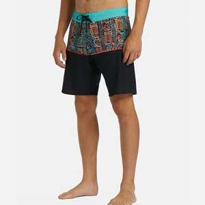 Shorts Sublimados con Cintura Elástica Alta para Hombre, Personalizables, Ligeros, Cómodos, Ropa de Playa, Shorts de Verano 100% Algodón - Product Image 2