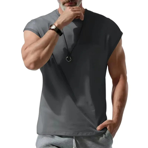 Men Waistcoat <b>Running</b> <b>Vest</b> Lightweight Soft Breathable Fitness Sleeveless Training Tank Top Daily Loose Sports tops - Product Image 6