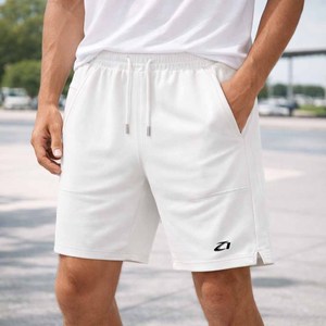 กางเกงวิ่งแบรนด์ส่วนตัวสำหรับผู้ชาย แห้งเร็ว น้ำหนักเบา กางเกงออกกำลังกาย กางเกงฝึกซ้อม เอวยางยืด มีเชือกผูก ผลิตจากโรงงาน - Product Image 4