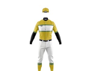 Uniforme de Béisbol de Secado Rápido de Alta Calidad con Nuevo Diseño en Venta al por Mayor, Uniforme de Béisbol Transpirable Sublimado, Ropa Deportiva para Equipos - Product Image 3