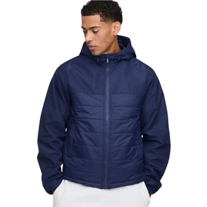 Mens Lightweight <b>Packable</b> Puffer <b>Jacket</b> Manufacturer Customized Water Repellent Quilted Padded Coat for Outdoor Sportswear - Product Image 1