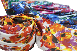 7 Stripes Scarves Multicolor Striped Scarf Women <b>Men</b> Lightweight Fashion <b>Shawl</b> Wrap Boho Casual Travel Outfit Gift Accessory Top - Product Image 4