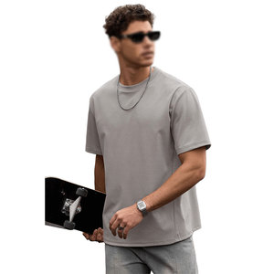 OEM Service Ringer T Shirts For Men Lightweight Skin Friendly Smooth Texture Blend Material Reinforced Stitching Men's Tee - Product Image 2