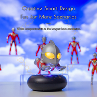 Figura Coleccionable de Anime con Licencia Oficial de Tiga en Levitación Magnética Personalizada, Regalo para Fans de Superhéroes