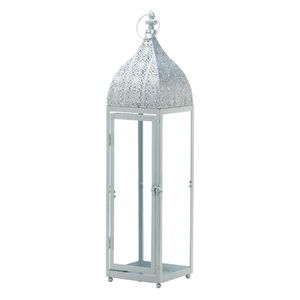Lanterne porte-bougie en acier inoxydable, décoration de maison durable, lanterne en métal - Product Image 6