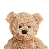 Ours en peluche unisexe personnalisé pour la remise des diplômes, chauffable au micro-ondes et détachable