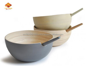 รายการร้อน2022ไม้ไผ่ชาม100% งานฝีมือที่ทำด้วยมือเวียดนามผลิตภัณฑ์ที่ถูกที่สุดออนไลน์ขายส่ง - Product Image 2