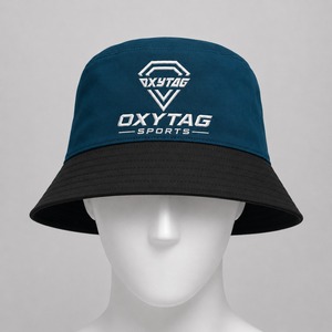 Chapeau Bob Bicolore Personnalisé avec Broderie de Logo – Fabricant en Gros – Casquette de Pêcheur en Coton Anti-UV – Idéal pour les Activités Décontractées en Extérieur et la Plage - Product Image 3