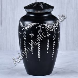 Urnas funerarias de tendencia Urna de cremación de metal de aluminio para mantener las cenizas humanas Urnas de cremación al por mayor Lo más nuevo de Axiom Home Accents - Product Image 4