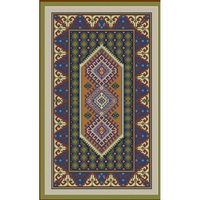High Quality Handmade Non-Slip Modern Geometric Woven Luxury Carpet Floor Rug MKT RUGS Medium Pile for Hotel Decoration Bulk