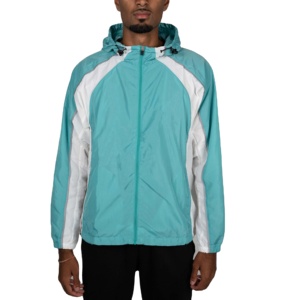 Chaqueta Cortavientos Impermeable de Poliéster de Nuevo Diseño, Chaqueta Cortavientos Informal para Hombre con Forro de Malla y Logotipo Personalizado - Product Image 3