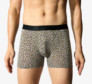 Boxers pour hommes en maille tricotée 160 GSM, 95 % coton, 5 % élasthanne, respirants, avec poche en maille, antimicrobiens, écologiques, séchage rapide, personnalisables - Product Image 1