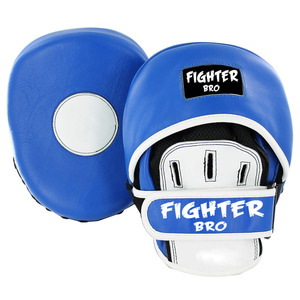 Guantes de Boxeo Fighter Bro, Almohadillas de Enfoque Rojas de Cuero PU, Equipo de Entrenamiento Duradero - Product Image 5