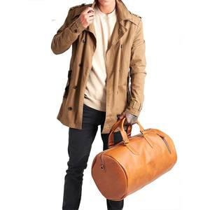 Bolsa de Viaje de Cuero Premium, Fabricada con Cuero Vacuno de Grano Completo, Bolso de Mano Grande para Viajes Cortos, para Viajes de Negocios, Personalizable, Fabricación OEM - Product Image 3