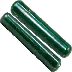Bâtonnet Yoni en Aventurine Verte Naturelle 11cm, Pierre Précieuse Lisse et Polie, Outil d'Exercice de Kegel pour le Plancher Pelvien des Femmes, Vente en Gros - Product Image 3