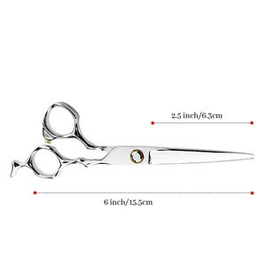 Ciseaux à cils professionnels Ovexa Surgical 10 mm, ciseaux de barbier, pointe lisse, prise en main parfaite, acier inoxydable durable, expédition immédiate, salon - Product Image 2