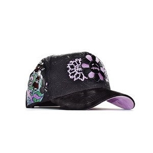 Gorra de Béisbol Innedit Mura Travis de 5 Paneles con Visera Curva, Bordado 3D, Diseño a Cuadros Desgastado, Transpirable y Deportiva - Product Image 3