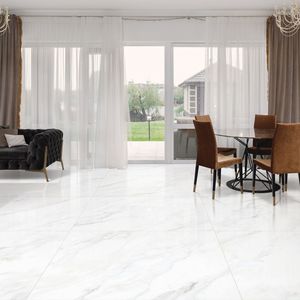 Stylish Super White 1200x1200 Ceramic <b>Tiles</b> Modern Wall Floor <b>Covering</b> Building Interior Exterior Design Premium Quality - Product Image 3