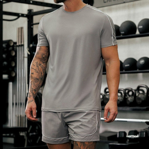 Camiseta Unisex de Alta Calidad para Hombre, de Poliéster/Algodón, Personalizada, Tejido Grueso de 200g, Anti-Pilling, Transpirable, de Secado Rápido, Diseño Moderno - Product Image 1
