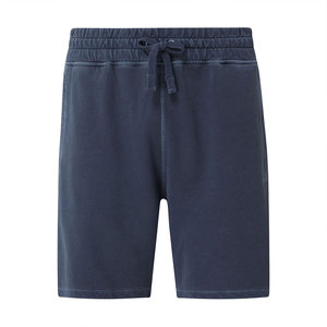Pantalones Cortos Casuales Personalizados para Hombre, de Poliéster Sólido con Lavado Ácido, con Bolsillos, Cintura Elástica Transpirable y Cordón Ajustable, Ligeros para Verano - Product Image 5