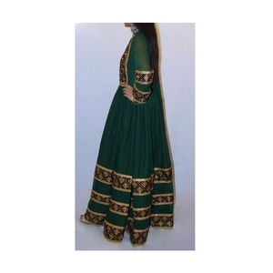 Nuevo Vestido Afgano Tradicional para Mujer, Modelo 2026, Elegante Vestido Morado de Manga Larga para Mujer, en Venta - Product Image 5